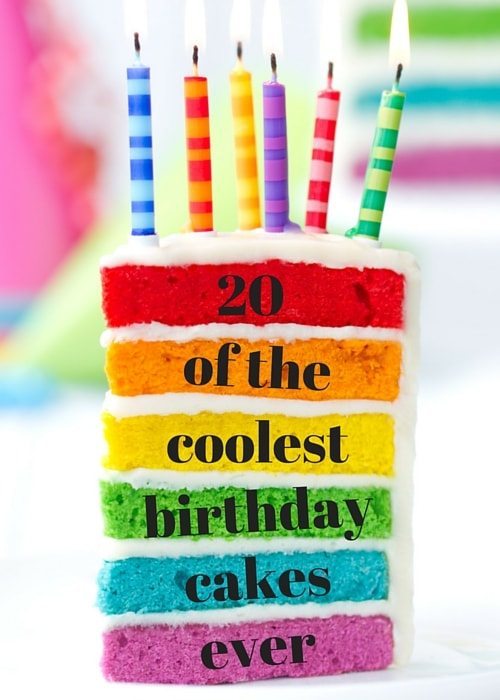 really cool birthday cakes