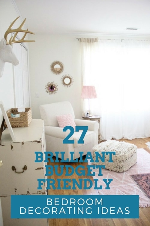 27 Brilliant Budget Friendly Bedroom Decorating Ideas | Canvas Factory