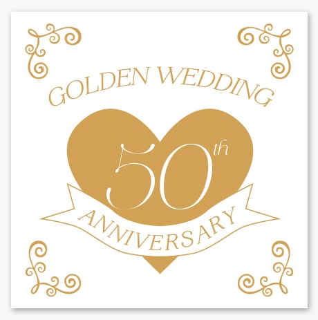  Golden  Wedding  Anniversary 